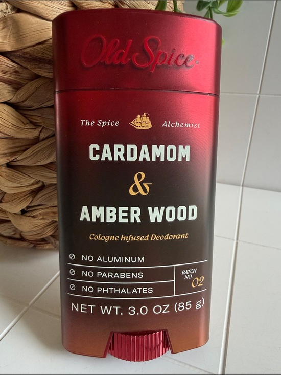 Old Spice Other - Old Spice Cardamom & Amber Wood Men's Deodorant Stick -